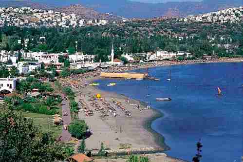 Holiday resort of Bitez, Bodrum, Turkey